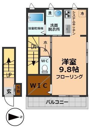 【間取り】 | Grace Sakurajosui