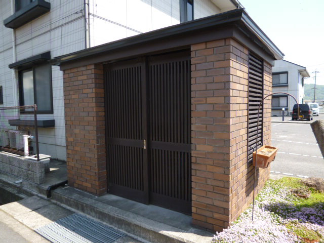 総社市清音柿木のアパートのその他共用部分|敷地内ゴミＳＴ