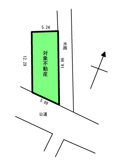 【土地図】 | 鶴巻温泉駅徒歩売地