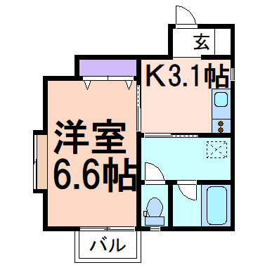ジュエリーＧミサワの間取り|間取りです