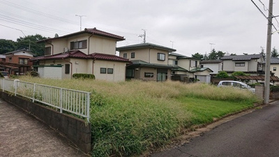 【外観】 | つくばみらい市狸穴　区域指定　57坪の整形地