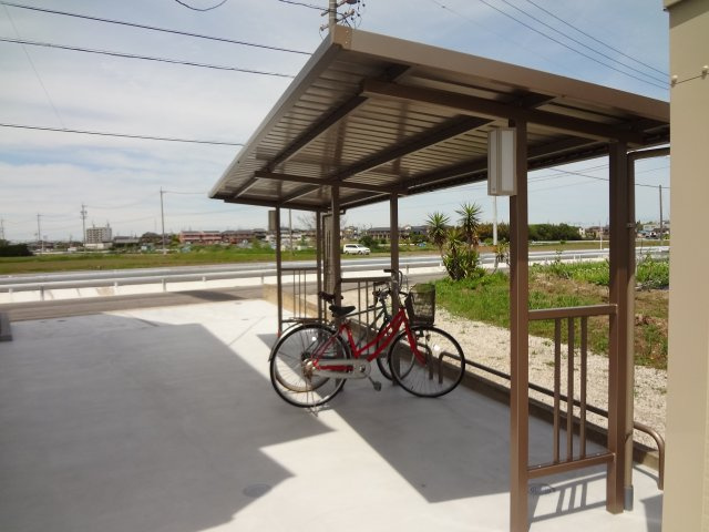 グランシャリオのその他共用部分|自転車置場