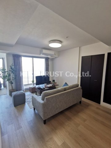 リバープレイス梅田北の居間・リビング|使いやすい居間です