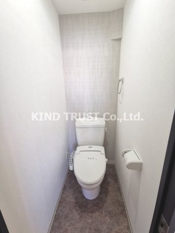 リバープレイス梅田北のトイレ|コンパクトで使いやすいトイレです