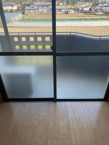 シャローム山城のバルコニー