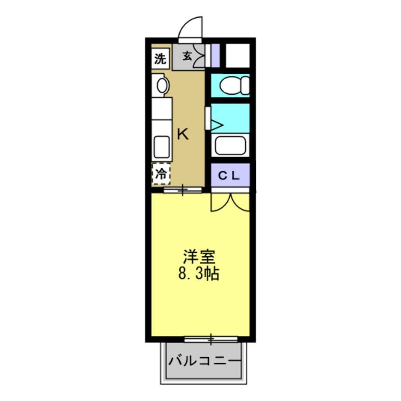 リベルテⅡの間取り