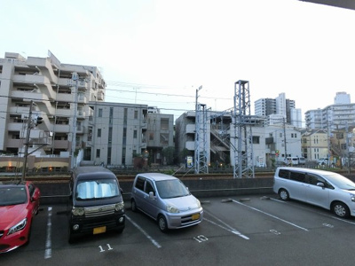【展望】 | 三田川崎大師コーポ | 1階部分からの眺望です。