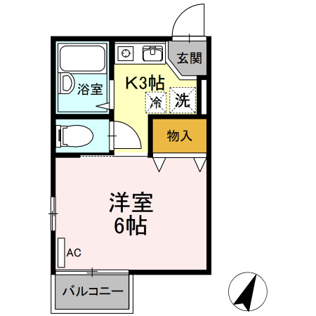 ヒルズ綱島の間取り