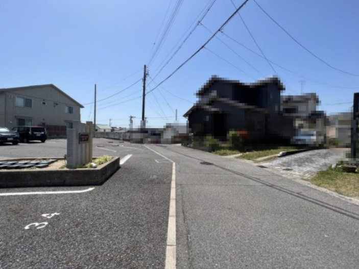 プラザセレステBの周辺|接面道路南側