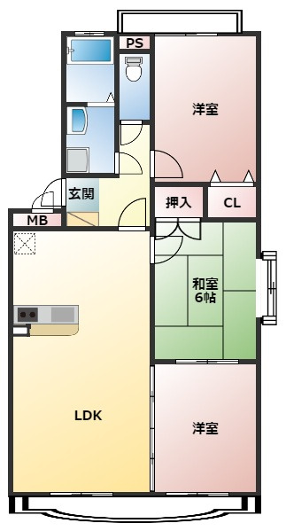コンステレーションⅡの間取り