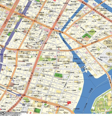 【地図】 | プレール・ドゥーク銀座ＥＡＳＴ