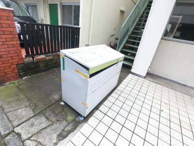 【その他共用部分】 | 美装マンション | ゴミ置場です。