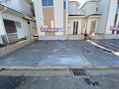 【駐車場】 | 守谷市松前台新築　2号棟 | カースペース