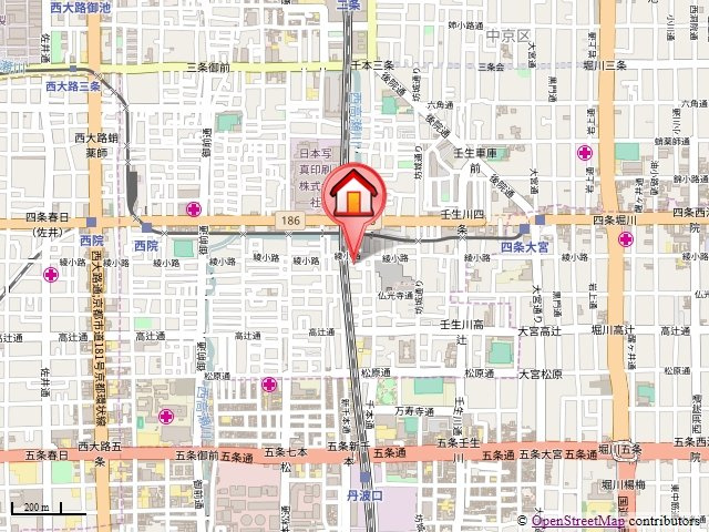 フラッティkei（フラッティケイ）の地図