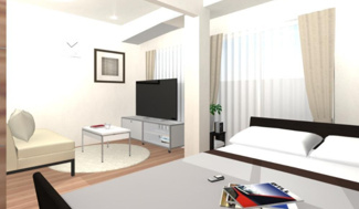 【居間・リビング】 | 【新耐震基準】クレベール西新宿フォレストマンション | 【新耐震基準】クレベール西新宿フォレストマンション