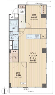 【間取り】 | 【管理体制良好】秀和番衆町レジデンス | 【管理体制良好】秀和番衆町レジデンス