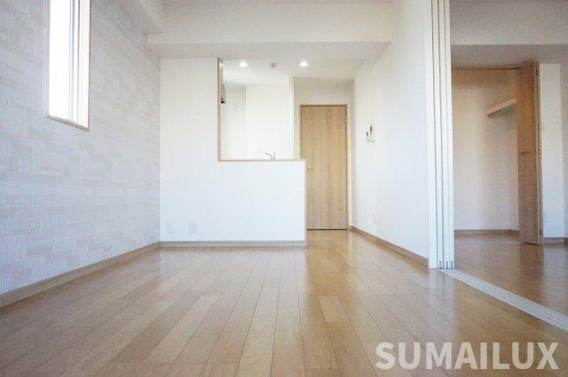 熊本市中央区九品寺１丁目の賃貸マンションの居間・リビング