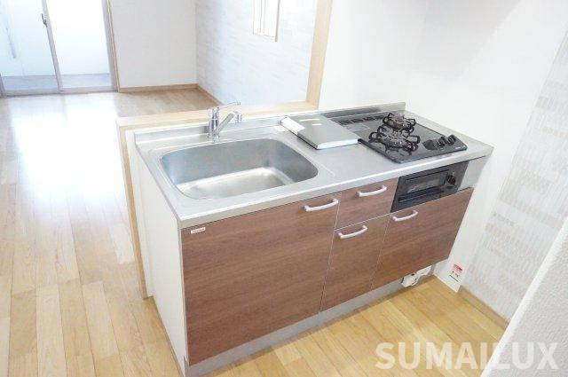 熊本市中央区九品寺１丁目の賃貸マンションのキッチン