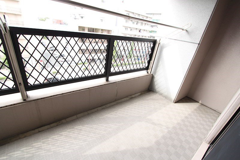 サンロージュ水前寺公園のバルコニー