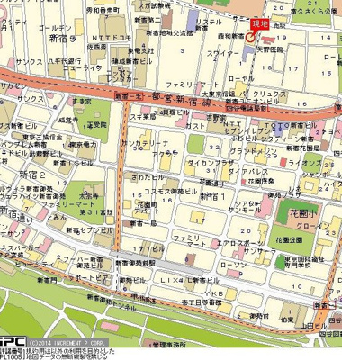 【地図】 | 藤和新宿番衆町コープ