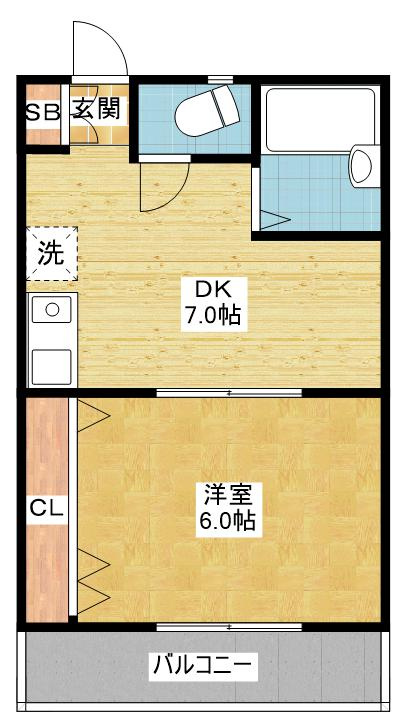 ラクラスコート山王｜名古屋市の賃貸ならMy賃貸の間取り|ラクラスコート山王