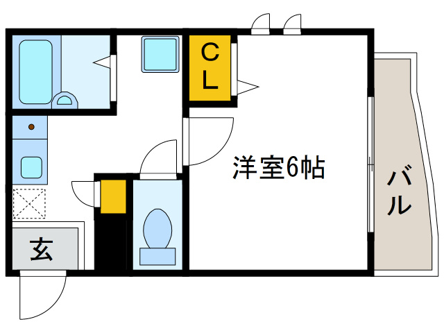 パステージ大正の間取り