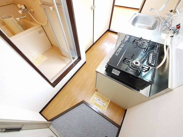 メゾン河合Aの玄関