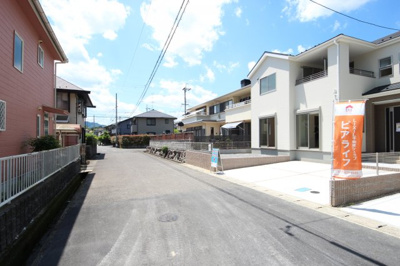 【前面道路含む現地写真】 | 大津市緑町6-1　新築分譲