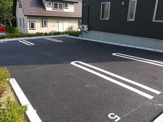 Wistaria Karuizawa Ⅲの駐車場|駐車場完備です