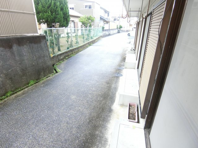 ガーデンハイツ置田Ⅰのバルコニー