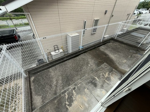 サンライトヒルBのバルコニー