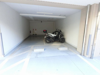 【その他共用部分】 | リステージ鵜の木ヴィルフレール | バイク置場です。