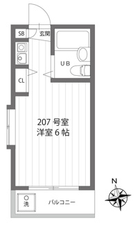 【間取り】 | シュロスつつじヶ丘