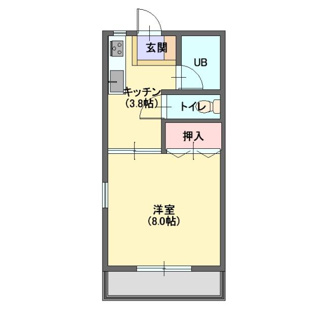 【間取り】 | メゾンラフォーレＡ