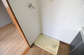 室内洗濯機置き場