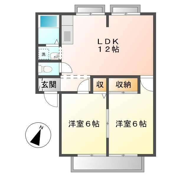ヴュー葦高の間取り