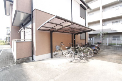 【その他共用部分】 | リモーネＡ | 駐輪場です