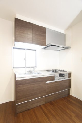 【キッチン】 | リモーネＡ | きれいなキッチンです