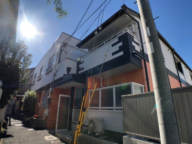 長瀬駅前マンションの外観