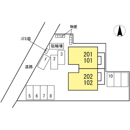 インペリアルの区画図