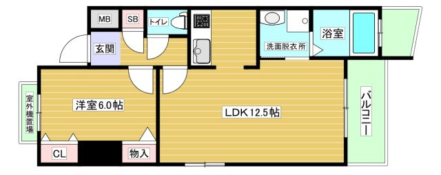 【間取り】 | アドバンス西梅田