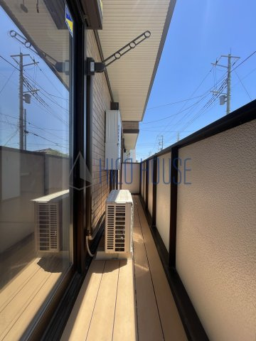 ルーチェHのバルコニー
