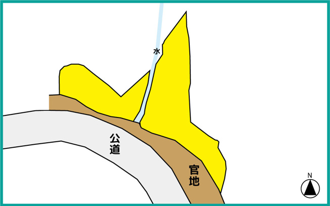 【土地図】 | 南伊豆町子浦 売土地 ET02933 | 南伊豆町子浦　地形図