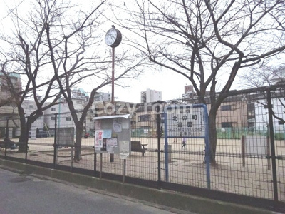 【周辺】 | 江坂ビル | マンション横は、広めの公園です。