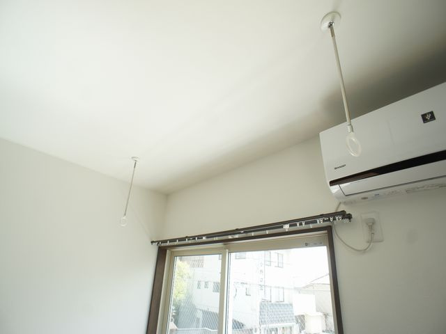 【設備】 | ジュエリーＧミサワ | 便利な室内物干しが付いています。