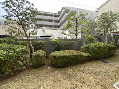 【展望】 | 横浜神之木オリエントコート | バルコニーからの眺望です。
1階部分ですが目線などが気になりません。