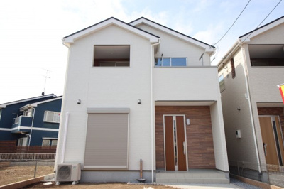 【外観】 | 鴻巣市原馬室19-1期～新築分譲住宅～ | 建物完成済みでいつでも内見可能です。