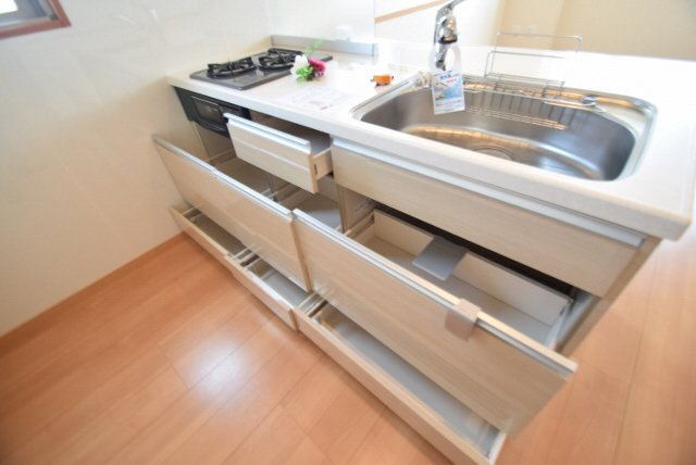 サンピタリア東船橋のキッチン|キッチン収納