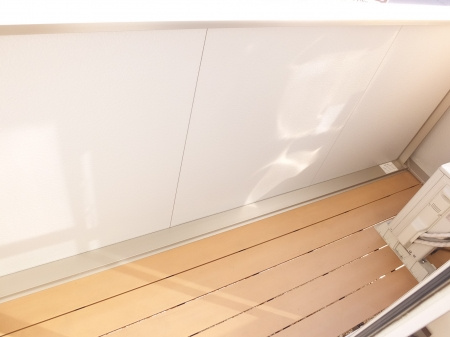 ラピネスうきは【キャッシュバック対象物件】のバルコニー|開放的で明るい空間を演出してくれるバルコニーです