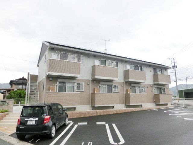 ラピネスうきは【キャッシュバック対象物件】の外観|おしゃれな外観です